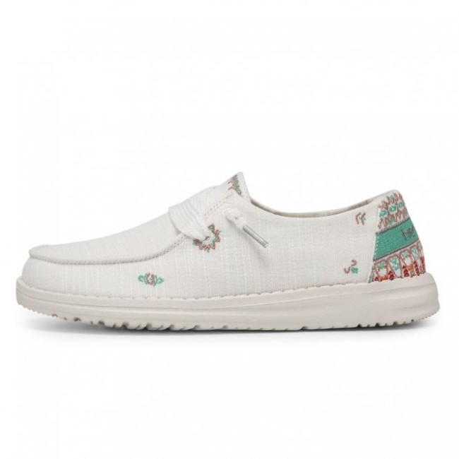 Heydude España Wendy Chambray Lirio Blanco