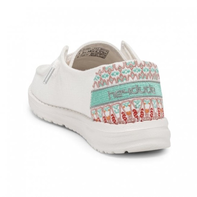 Heydude España Wendy Chambray Lirio Blanco