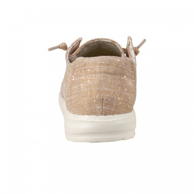 Heydude España Wendy Chambray Oro Rosa Brillo