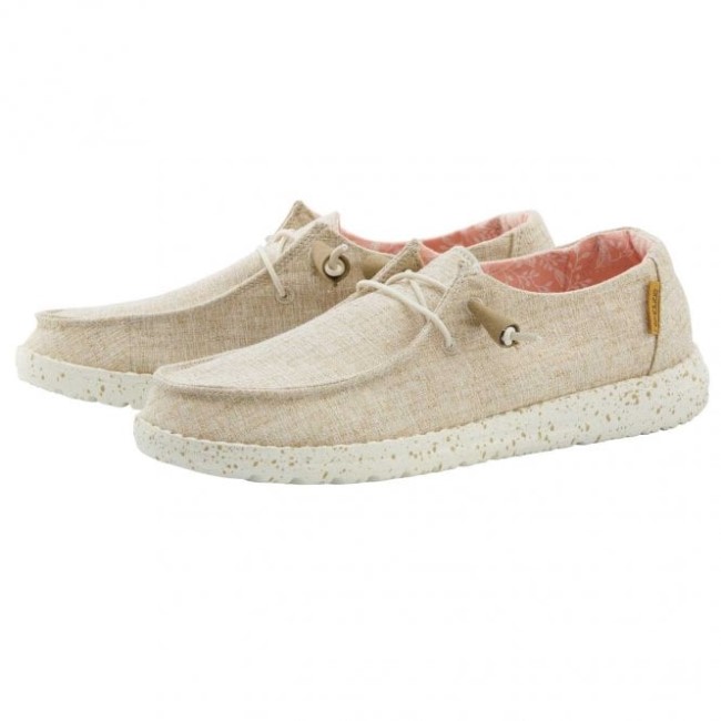 Heydude España Wendy Chambray Nuez Blanca