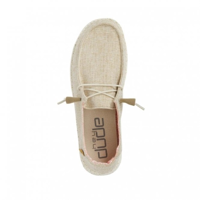Heydude España Wendy Chambray Nuez Blanca