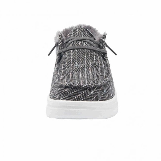 Heydude España Wendy Rise Chalet Black Herringbone