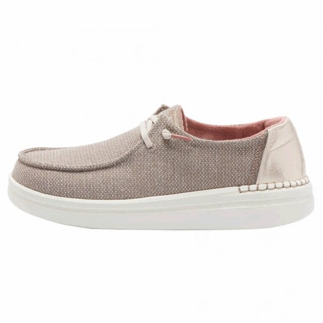 Heydude España Wendy Rise Chambray Bronceado Cálido