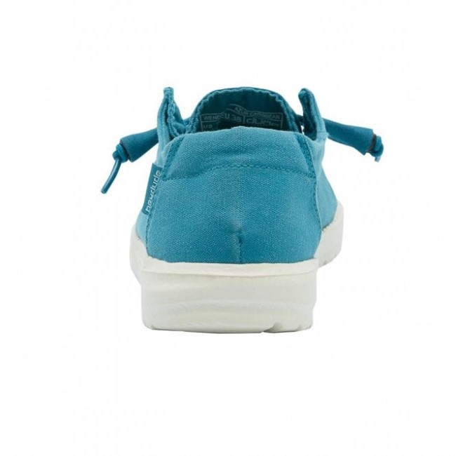 Heydude España Wendy Lienzo Lavado Azur Caribe