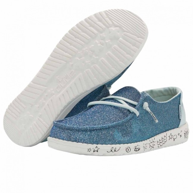 Heydude España Wendy Youth Disco Azur